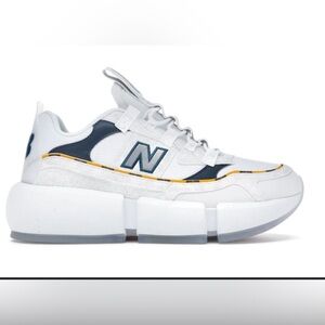 New Balance Vision Racer Jaden Smith White Navy Yellow Mens 6.5 Women’s 7.5